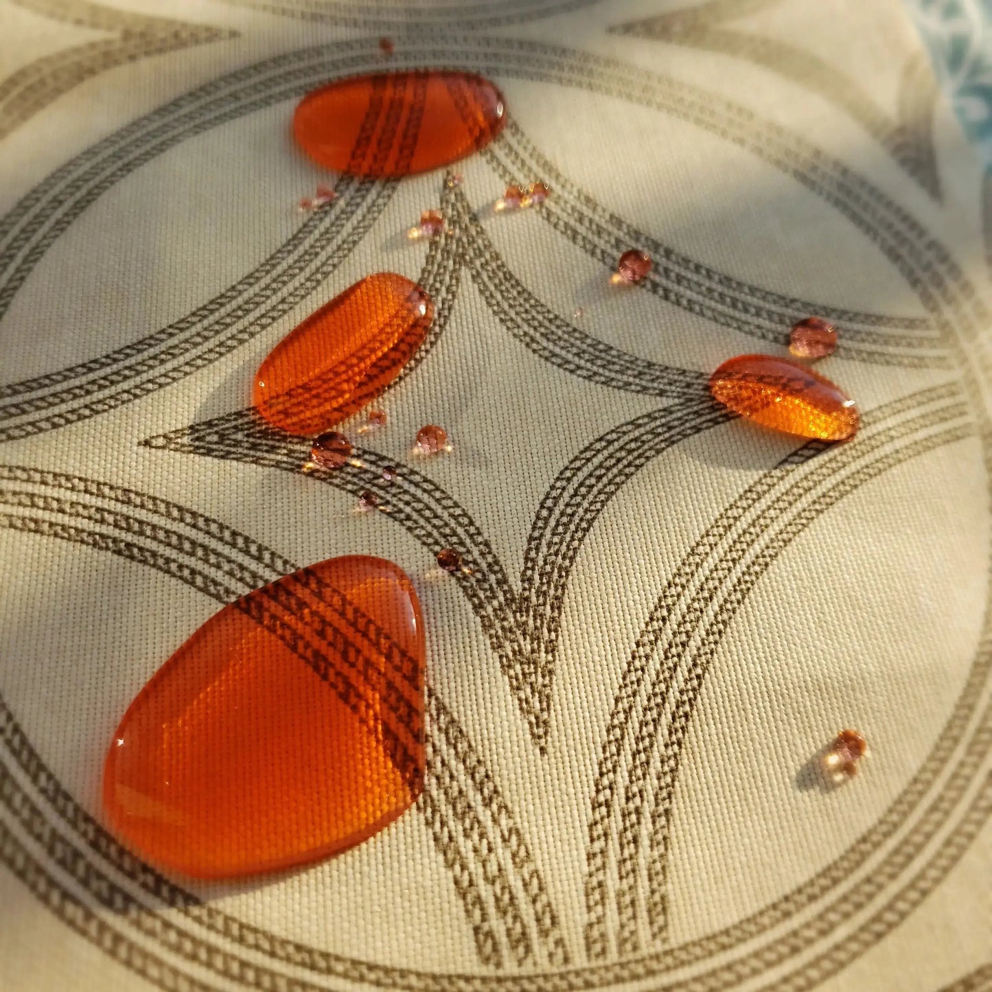 Funda de Cojín Sicodélico Beige Casa Guapa