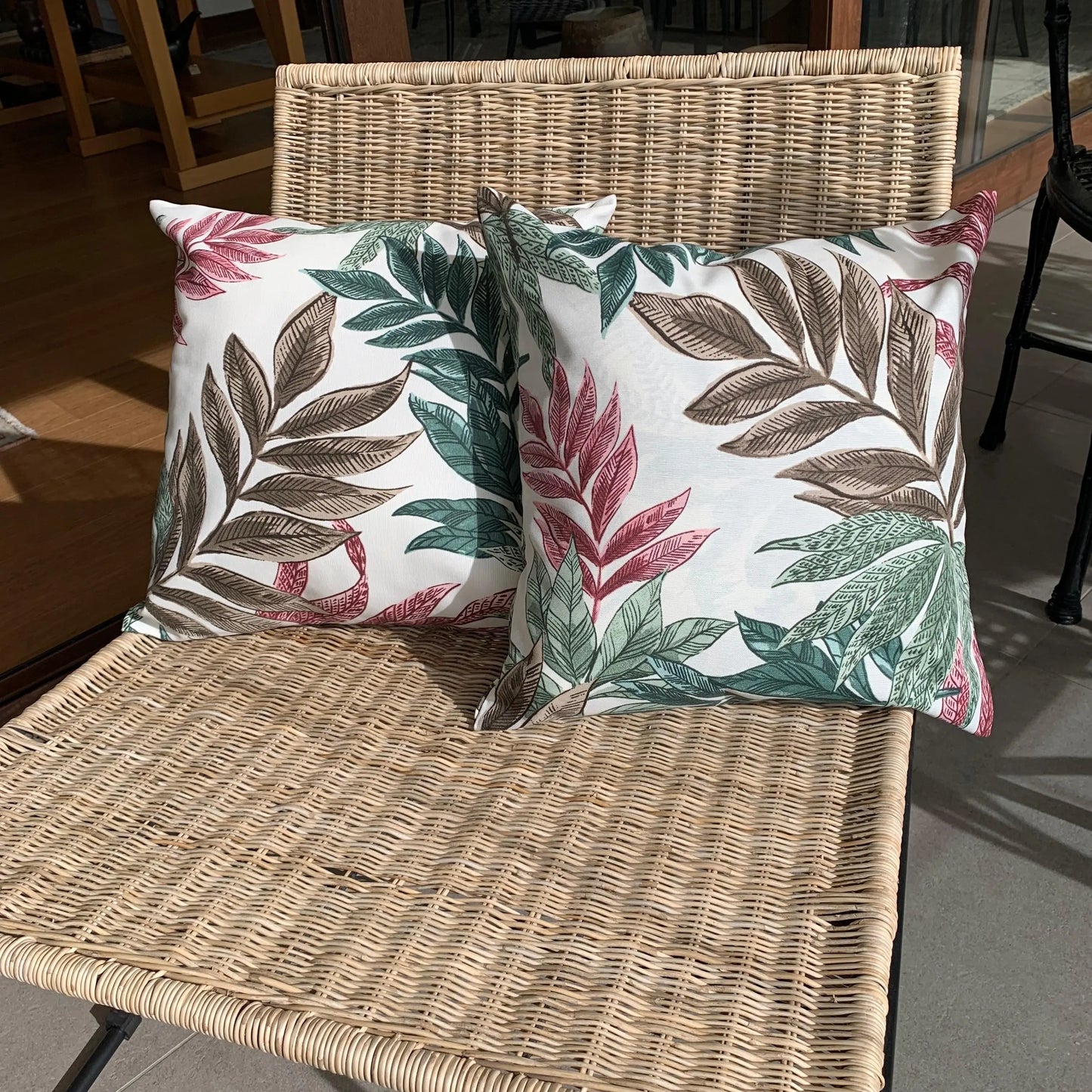 Funda de Cojín Safari Rosado Casa Guapa