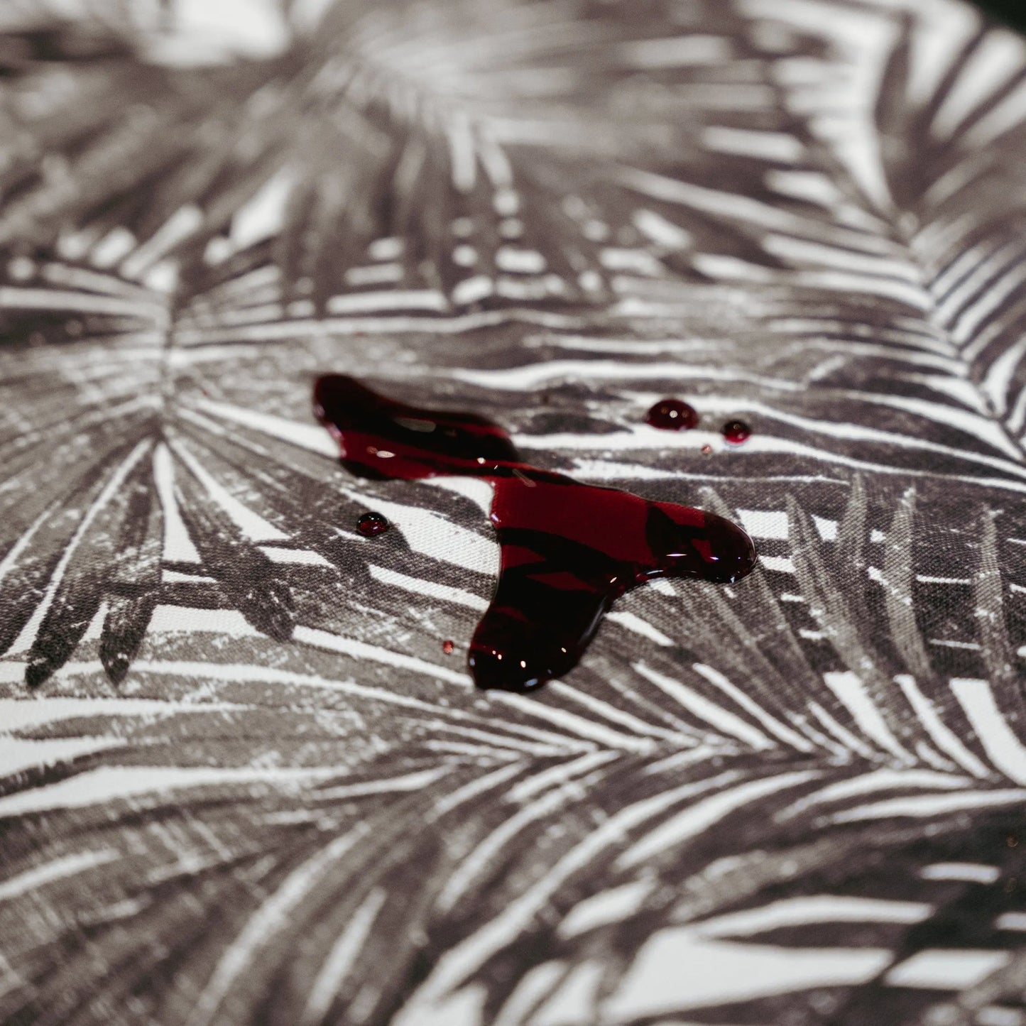 Funda de Cojín Palmera Negra Casa Guapa