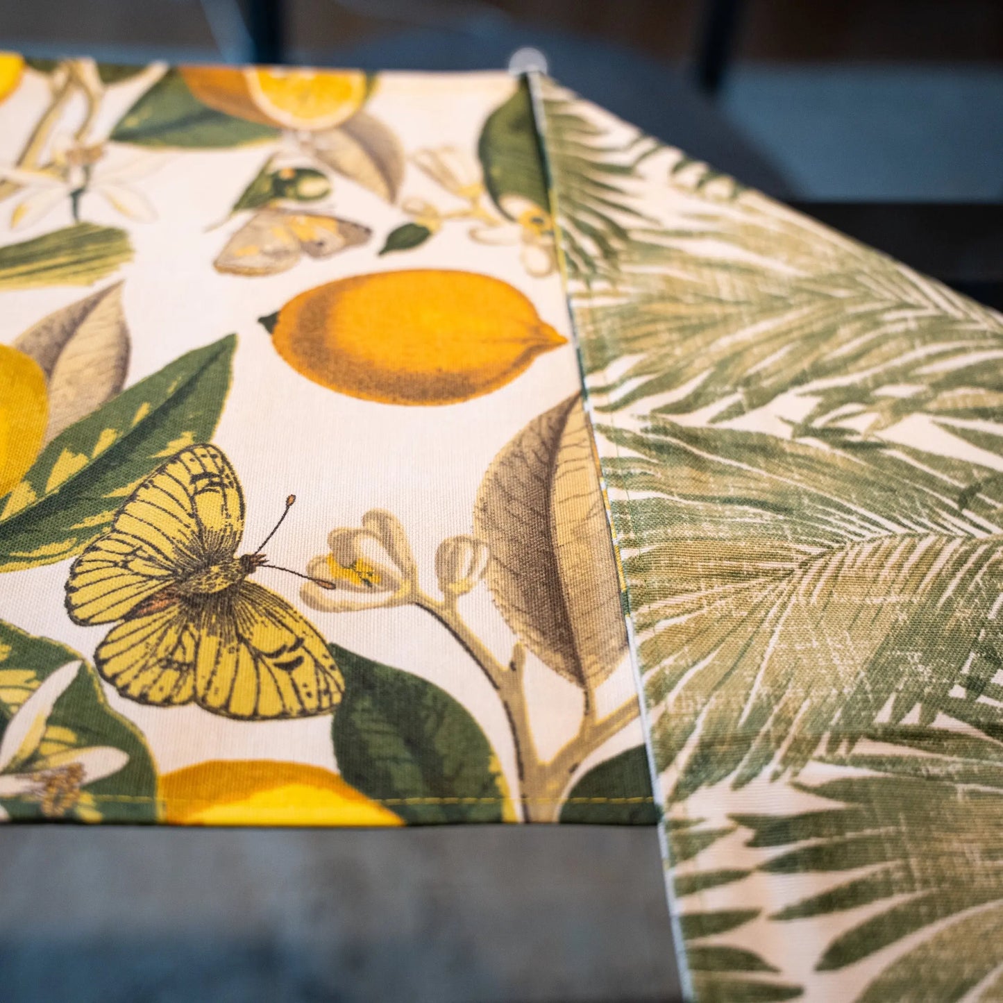 Caminito Reversible Limones & Palmera Verde Casa Guapa