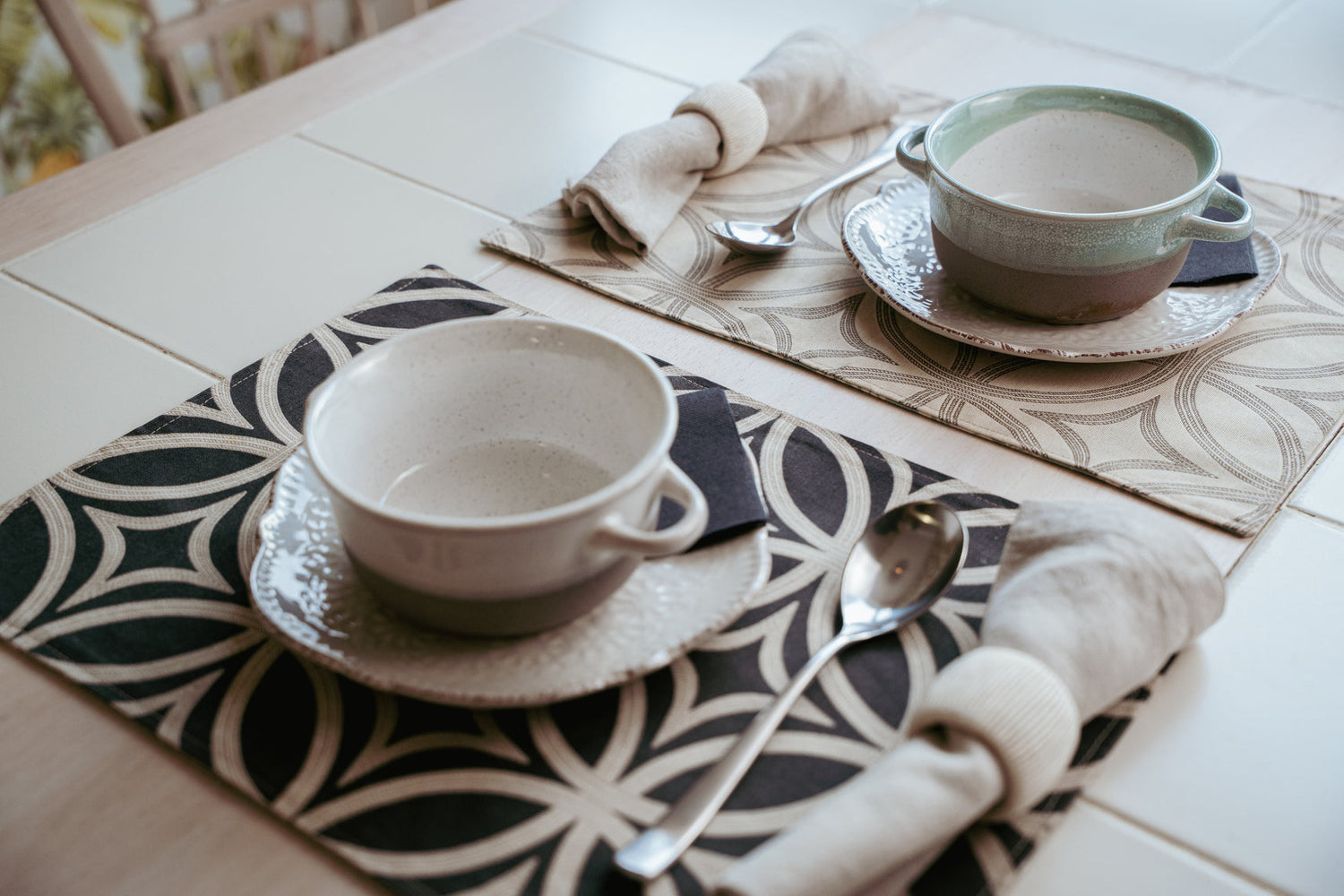 Set Individuales Reversibles