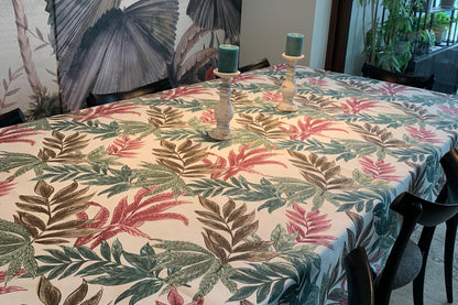 Mantel Safari Rosa | Antimanchas