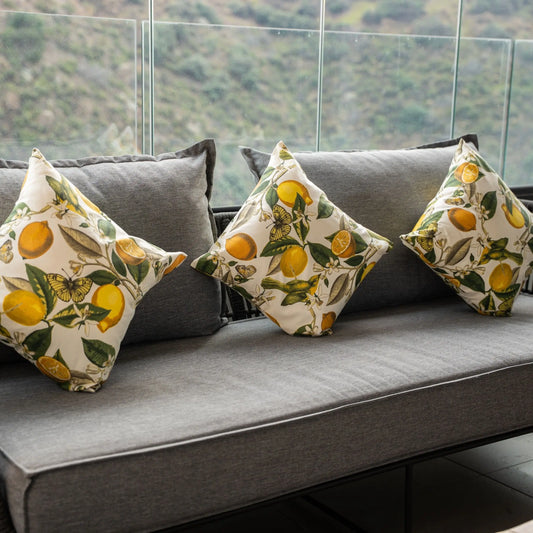 Funda de Cojín Limones Casa Guapa
