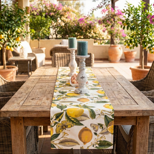 Caminito Reversible Limones & Palmera Negra