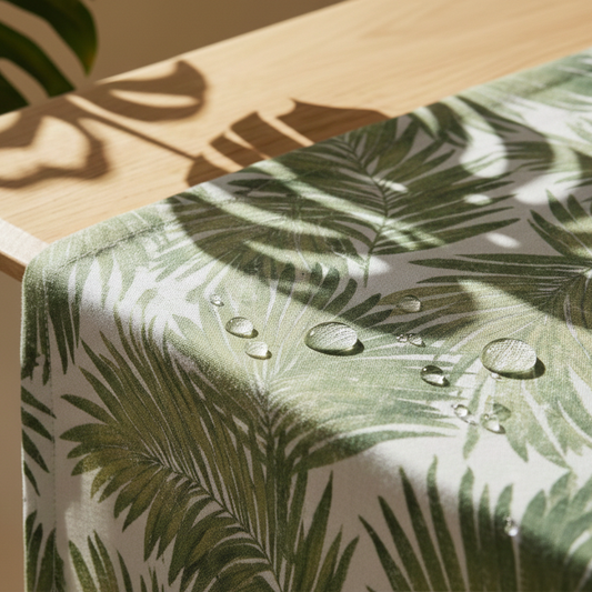 Caminito Reversible Limones & Palmera Verde