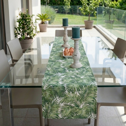 Caminito Reversible Safari Rosado & Palmera Verde