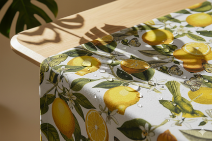 Caminito Reversible Limones & Palmera Verde