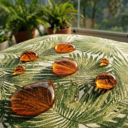 Funda de Cojín Palmera Verde